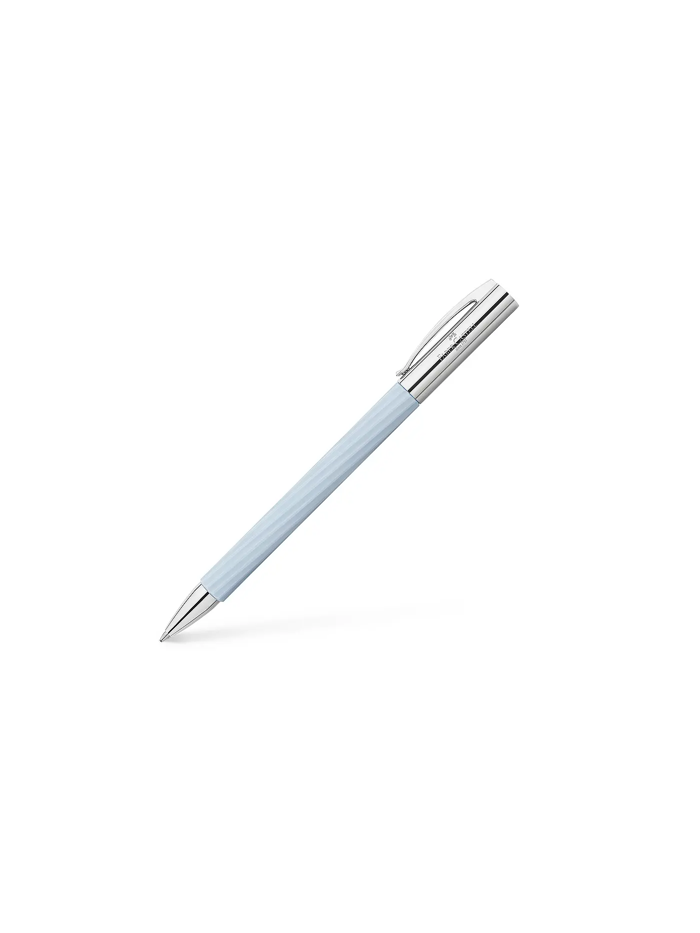 FABER-CASTELL | Dreh-Kugelschreiber AMBITION ITALIC ICE BLUE | 